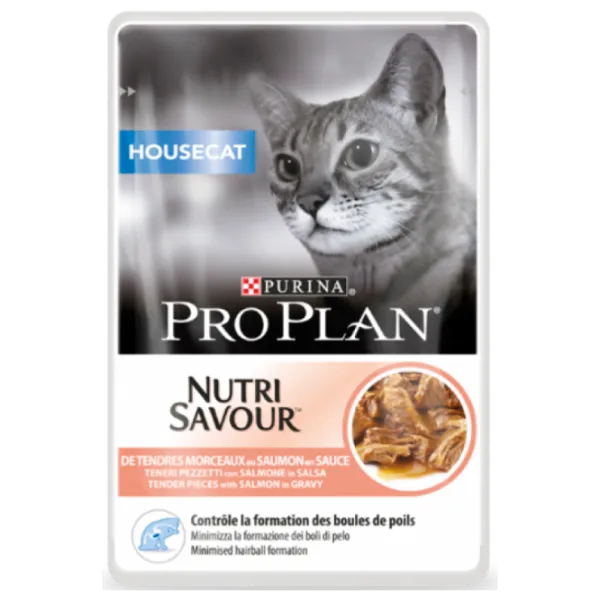 Корм для кошек влажный Purina Pro Plan Housecat 73211 85 г/ Лосось photo 1