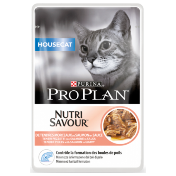 Корм для кошек влажный Purina Pro Plan Housecat 73211 85 г/ Лосось photo 1