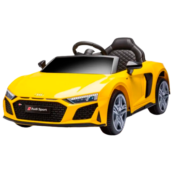 Электромобиль Audi R8 Lean Cars 5904204750349 6 км/ ч/ 30 кг/ 3+/ Желтый photo 1 Электромобиль Audi R8 Lean Cars 5904204750349 6 км/ ч/ 30 кг/ 3+/ Желтый photo 1