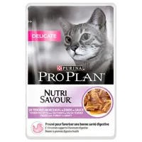 Hrană pentru pisici umedă Purina Pro Plan Delicate 73191 85 g/ Curcan