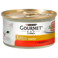 Корм для кошек влажный Purina Gourmet Gold 72921 85 г/ Говядина