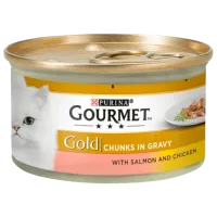 Корм для кошек влажный Purina Gourmet Gold 72924 85 г/ Курица, лосось