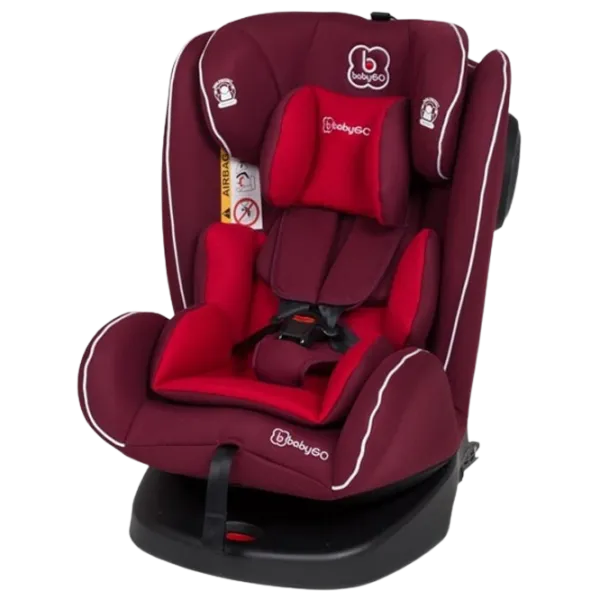 Scaun auto BabyGo Nova  0 luni - 12 ani / 36 kg / Red photo 1