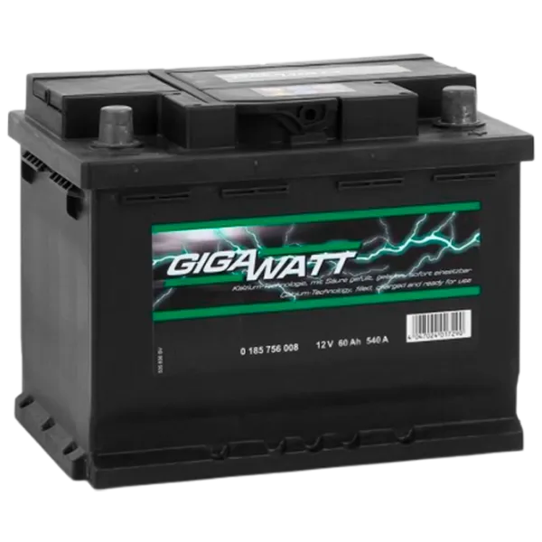 Авто аккумулятор Gigawatt S4 010 740A photo 1