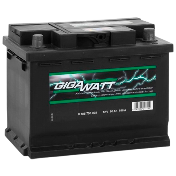 Авто аккумулятор Gigawatt S4 010 740A photo 1