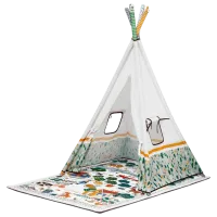 Covoraş pentru joc KinderKraft Little Gardener (5582316) 0+/ Transformer/ White