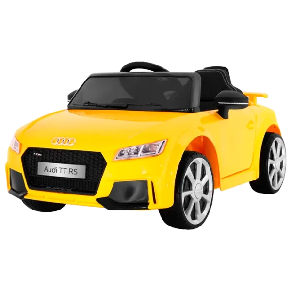 Mașină electrică Audi TT RS Quattro Ramiz PA.ZP8006.EXL.ZOL 4 km/ h/ 30 kg/ 3+/ Yellow photo 1 Mașină electrică Audi TT RS Quattro Ramiz PA.ZP8006.EXL.ZOL 4 km/ h/ 30 kg/ 3+/ Yellow photo 1