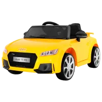 Электромобиль Audi TT RS Quattro Ramiz PA.ZP8006.EXL.ZOL 4 км/ ч/ 30 кг/ 3+/ Желтый
