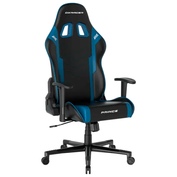 Scaun Gaming DXRacer Prince Blue Black photo 1