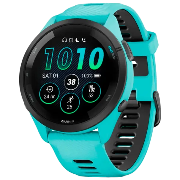 Умные часы Garmin Forerunner 265 1.3"/ 010-02810-12/ Aqua Синий photo 1