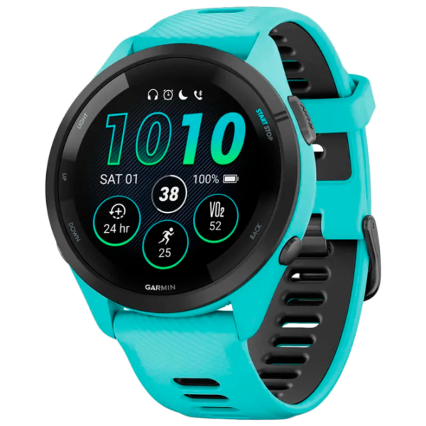 Умные часы Garmin Forerunner 265 1.3"/ 010-02810-12/ Aqua Синий photo 1