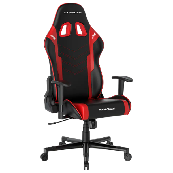 Scaun Gaming DXRacer Prince Red Black photo 1