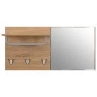 Вешалка с зеркалом Mobi Lite 03.292 (5264981) Металл, Дерево/ Sonoma Oak