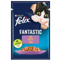 Корм для кошек влажный Purina Felix Fantastic 72705 85 г/ Ягненок