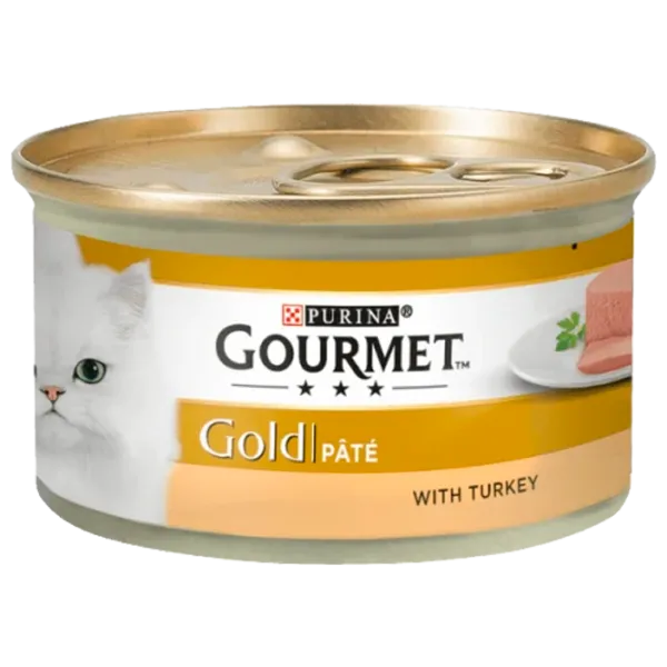 Корм для кошек влажный Purina Gourmet Gold 72926 85 г/ Индейка photo 1
