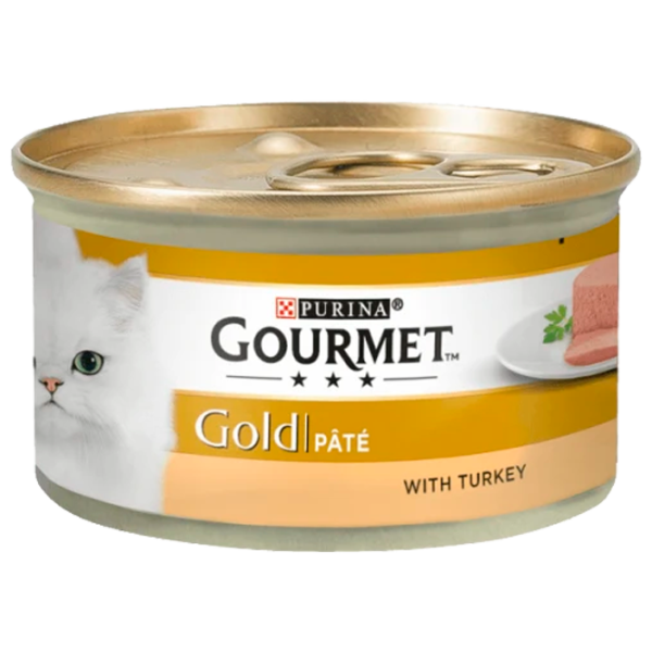 Корм для кошек влажный Purina Gourmet Gold 72926 85 г/ Индейка photo 1