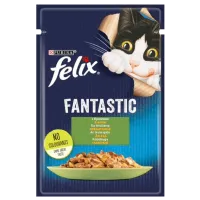 Корм для кошек влажный Purina Felix Fantastic 72706 85 г/ Кролик