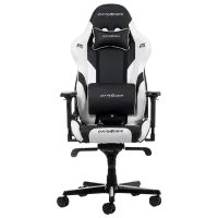 Scaun Gaming DXRacer Gladiator White Black