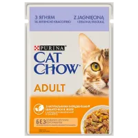 Корм для кошек влажный Purina Cat Chow 72542 85 г/ Ягненок, горох