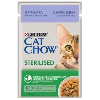 Hrană pentru pisici umedă Purina Cat Chow Sterilised 72601 85 g/ Miel, mazăre