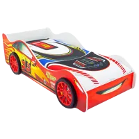 Pat pentru copii Belmarco McQueen 70 x 160 cm/ PAL/ Red