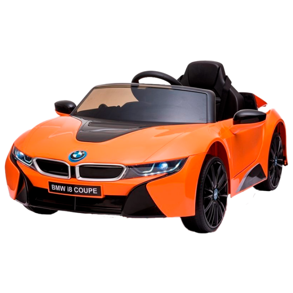 Электромобиль BMW i8 LeanToys 5907625589970 6 км/ ч/ 30 кг/ 3+/ Оранжевый photo 1 Электромобиль BMW i8 LeanToys 5907625589970 6 км/ ч/ 30 кг/ 3+/ Оранжевый photo 1