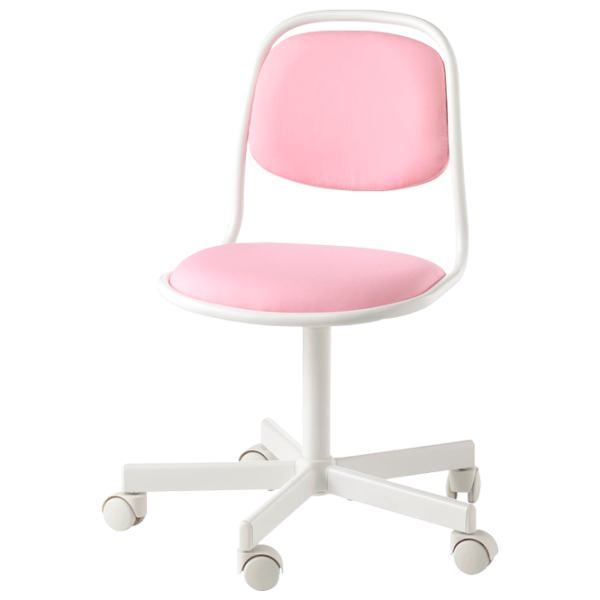 Офисное кресло Ikea Orfjall Полипропилен/ Белый Розовый photo 1 Офисное кресло Ikea Orfjall Полипропилен/ Белый Розовый photo 1
