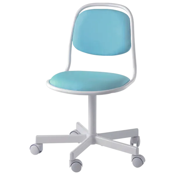 Fotoliu de birou Ikea Orfjall Polipropilenă/ White Blue photo 1 Fotoliu de birou Ikea Orfjall Polipropilenă/ White Blue photo 1