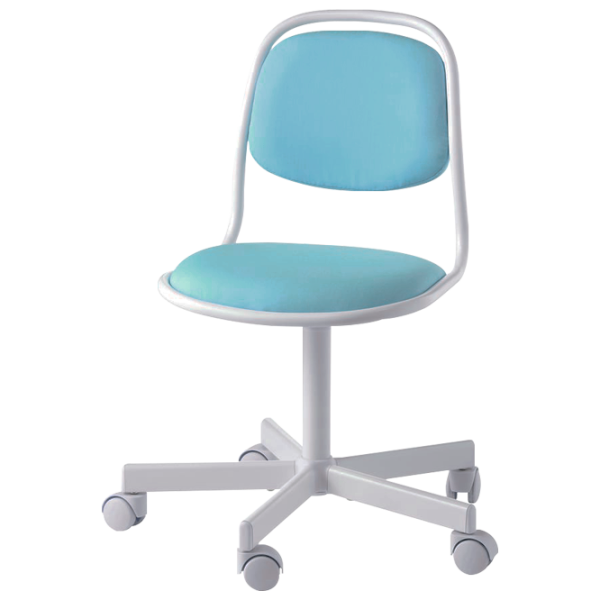 Fotoliu de birou Ikea Orfjall Polipropilenă/ White Blue photo 1 Fotoliu de birou Ikea Orfjall Polipropilenă/ White Blue photo 1