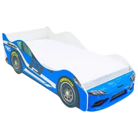 Pat pentru copii Belmarco Supra Car 70 x 160 cm / PAL / Blue