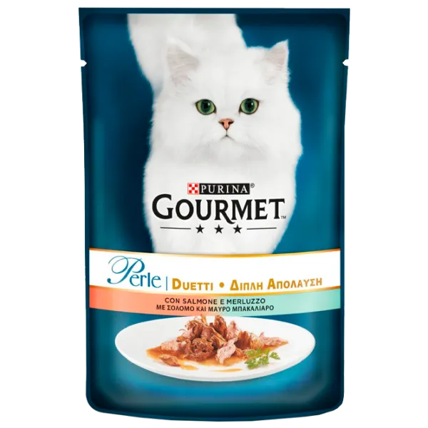 Hrană pentru pisici umedă Purina Gourmet Perle 72964 85 g/ Somon, cod photo 1