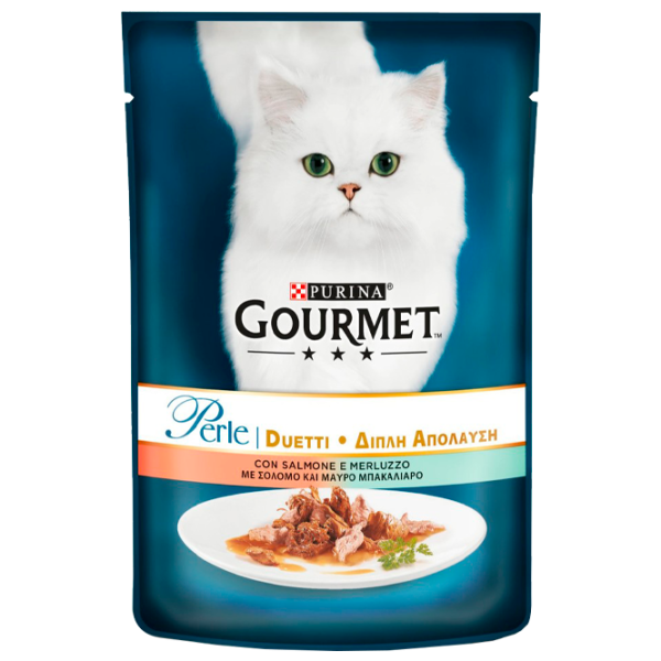 Hrană pentru pisici umedă Purina Gourmet Perle 72964 85 g/ Somon, cod photo 1