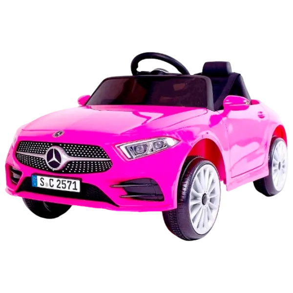 Mașină electrică Mercedes-Benz CLS350 Chipolino ELKMBCLS04P 5 km/ h/ 30 kg/ 3+/ Pink photo 1