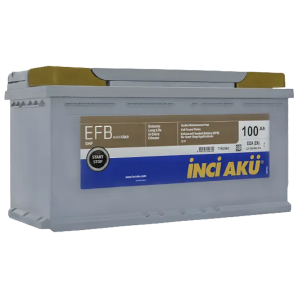 Авто аккумулятор Inci Aku Nanogold START-STOP EFB 920A photo 1