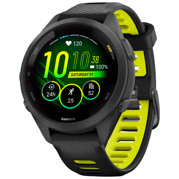 Умные часы Garmin Forerunner 265S 1.1"/ 010-02810-13/ Amp Yellow Черный photo 1