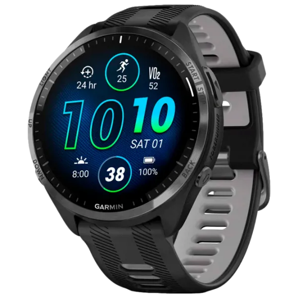 Ceas inteligent Garmin Forerunner 965 1.4"/ 010-02809-10/ Powder Gray Black photo 1