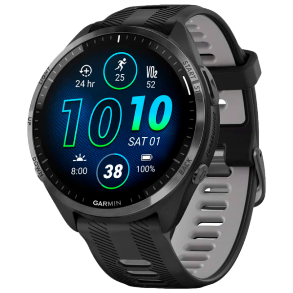 Ceas inteligent Garmin Forerunner 965 1.4"/ 010-02809-10/ Powder Gray Black photo 1