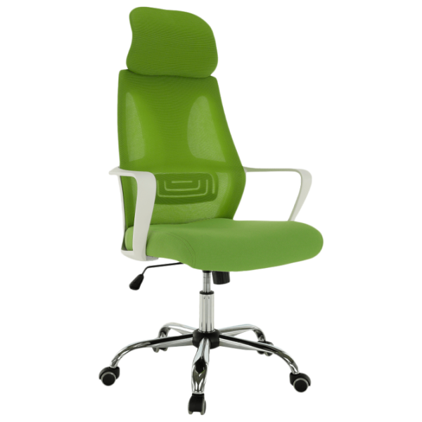 Fotoliu de birou Mobhaus Taxis Stofă/ Green White photo 1