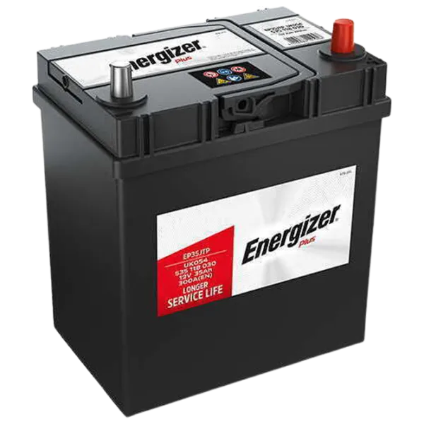 Авто аккумулятор Energizer Plus Japan 300A/ 35 Ач photo 1