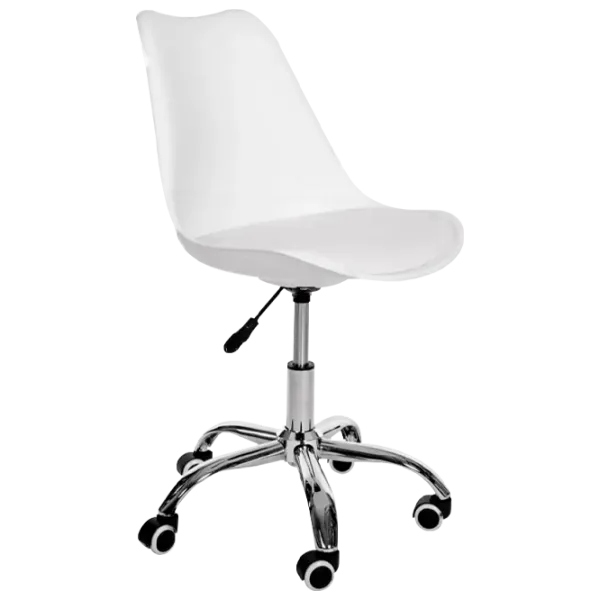 Fotoliu de birou Akord FD005 Piele artificială/ White photo 1