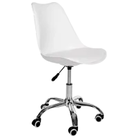 Офисное кресло Akord FD005 Искусственная кожа/ Белый