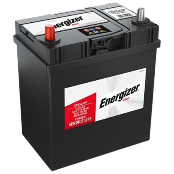 Авто аккумулятор Energizer 12V 35 Ah Ener.Plus (jap) узк (лев) 300A photo 1