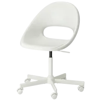 Fotoliu de birou Ikea Loberget Polipropilenă/ White