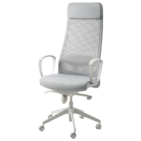 Fotoliu de birou Ikea Markus Stofă/ Gray photo 1