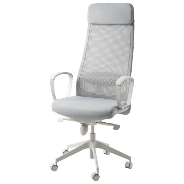 Fotoliu de birou Ikea Markus Stofă/ Gray photo 1