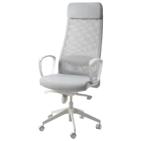 Офисное кресло Ikea Markus Ткань/ Серый
