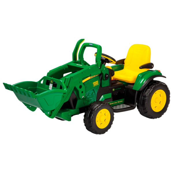 Электрический трактор JD Ground Loader Peg Perego IGOR0068/ 1 12 км/ ч/ 40 кг/ 3+/ Зелёный photo 1