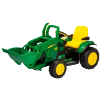 Tractor electric JD Ground Loader Peg Perego IGOR0068/ 1 12 km/ h/ 40 kg/ 3+/ Green