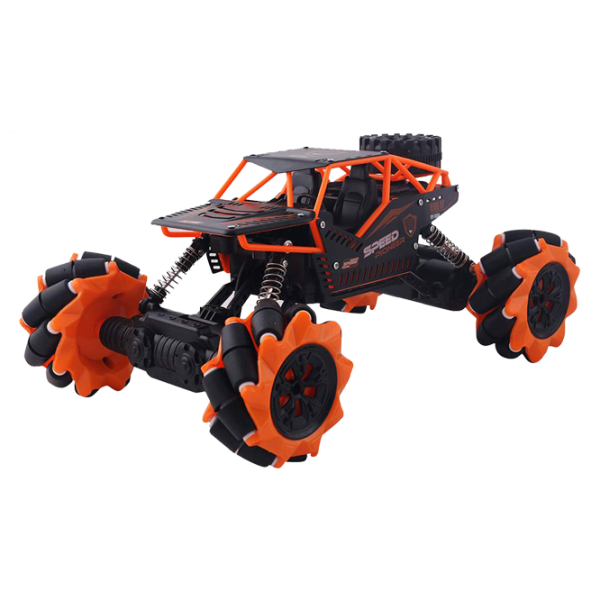 Mașină RC Speed Pioneer Alloy Climbing Car-LH-C015 20 km/ h/ 2.4 GHz/ Black Orange photo 1