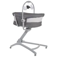 Детская кровать Chicco Baby Hug Air (5402381) 0 месяцев - 3 года/ Серый